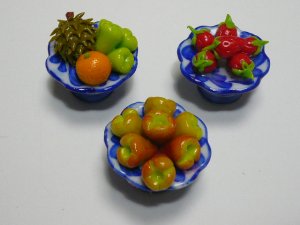 画像1: タイ雑貨　果物 皿
