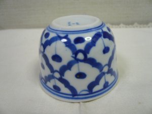 画像3:  青白陶器  湯飲み（小） 