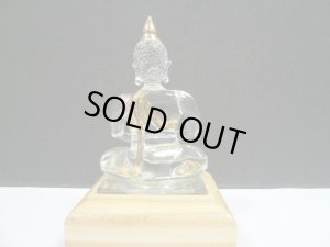 画像3: タイ製ガラス細工　　仏像座り姿