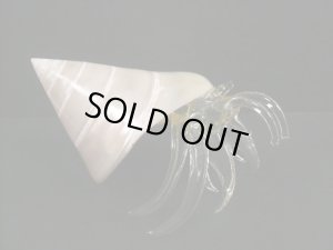 画像2: ガラス細工　 三角貝ヤドカリ特大