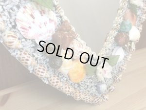 画像4: 貝細工の大きな鏡　壁掛け式【ハート型】