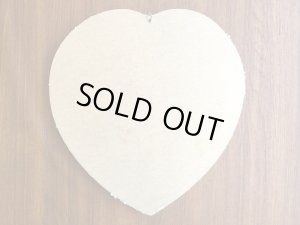 画像2: 貝細工の大きな鏡　壁掛け式【ハート型】