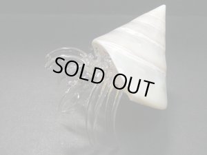 画像3: ガラス細工　 三角貝ヤドカリ大4