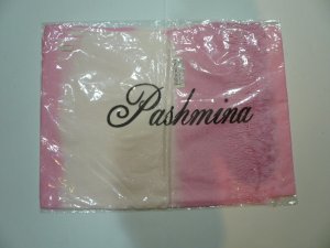 画像2: グラデーション パシュミナ＆シルク　ピンク