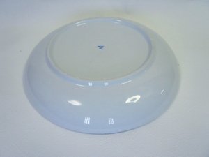 画像5:  青白陶器 総柄皿　30cm 