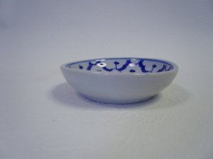 画像3: 青白陶器  小皿丸 