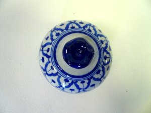 画像4: 青白陶器  スープカップ11cm 