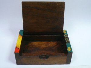 画像8: タイ製　木箱  仏様 