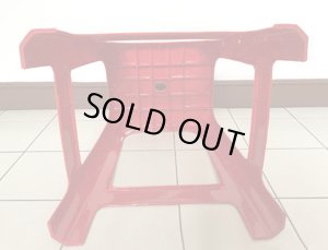 画像8: タイ屋台でお馴染み プラスティック イス（赤）