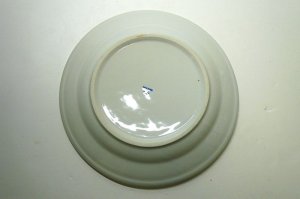 画像5:  青白陶器 平皿  18cm 