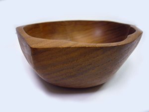 画像3: 天然チーク素材 木ノ葉型 小鉢 