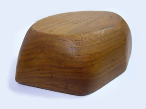 画像5: 天然チーク素材 木ノ葉型 小鉢 