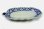 画像3:  青白陶器 パパイア型皿22cm (3)