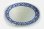 画像1:  青白陶器 楕円皿　26.5cm  (1)