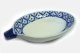  青白陶器 マンゴー型皿20cm