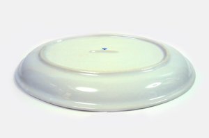 画像4:  青白陶器 楕円皿　26.5cm 