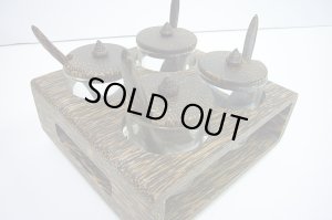 画像3: 　調味料入れ　パームウッド正方形