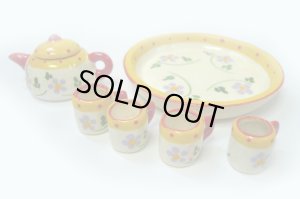 画像4: ポット＆マグカップ　黄色・紫花