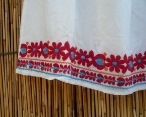 画像5: チュニックライン刺繍（ホワイト）