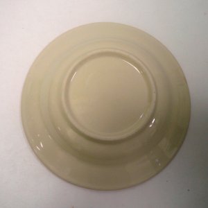 画像7: にわとり柄 深皿丸21cm (ハイビスカス) 