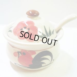 画像1: にわとり柄  シュッガーポット 