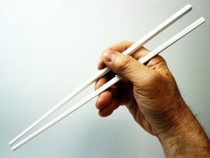 画像2: メラミン食器  箸27cm 