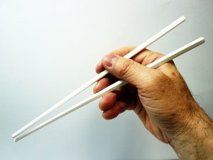 画像2: メラミン食器  箸24cm 