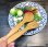 画像2: サーバーセット 木目　タイ製 (2)