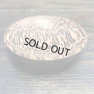 画像3: タイ製 木製小皿 丸型（中ブチ)