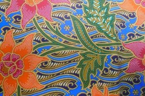 画像6: No98マレーシア柄  青系 