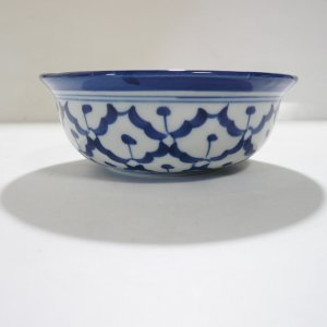 画像2: 青白陶器お椀13cm