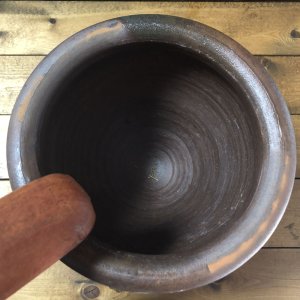 画像4: ソムタム陶器すり鉢9インチ