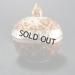 画像2: 蓋付き小丸（エンジ）