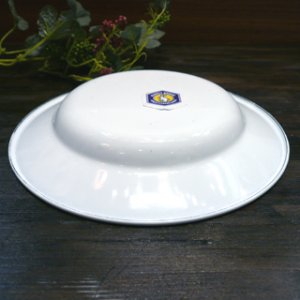 画像4: ホーロー　平皿　　23cm  A