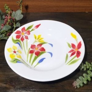画像1: ホーロー　平皿　　23cm B