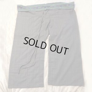 画像3: 柄付ウエスト（茶）ポケットロング