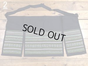 画像6: モン族　エプロン　　グリーン系　　【全2種】