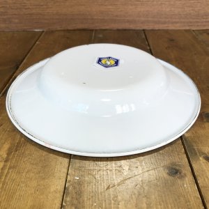 画像5: ホーロー　平皿　　20cm  A