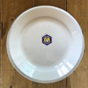 画像4: ホーロー　平皿　　20cm  B