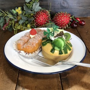 画像3: ホーロー　深皿　白22cm