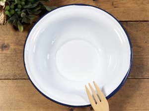 画像4: ホーロー　ボウル　白14cm