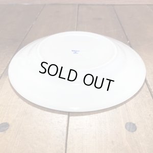 画像3: 【傷有り】 青白陶器  約18cm  平皿