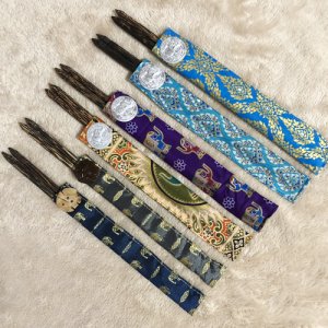 画像1: タイ製　箸1膳　カバー付（B）　マイお箸