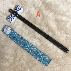 画像4: タイ製　箸1膳　カバー付（B）　マイお箸