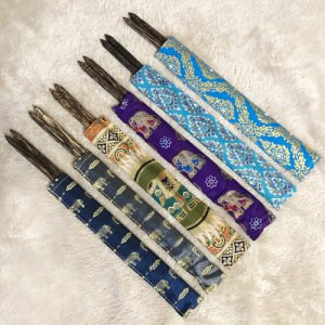 画像2: タイ製　箸1膳　カバー付（B）　マイお箸