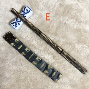 画像8: タイ製　箸1膳　カバー付（B）　マイお箸