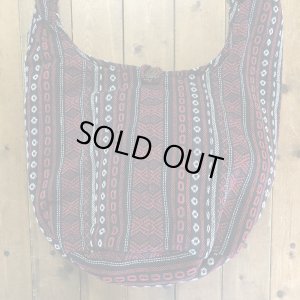 画像3: 《タイ雑貨》サドゥーバック  Aゲリコットン柄　赤