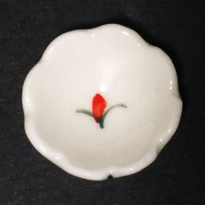 画像2: タイ食器　にわとり柄花型ボール（39）