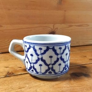 画像1: 青白陶器  コーヒーカップのみ