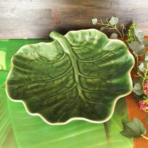 画像1: リーフ皿 　26cm（大）